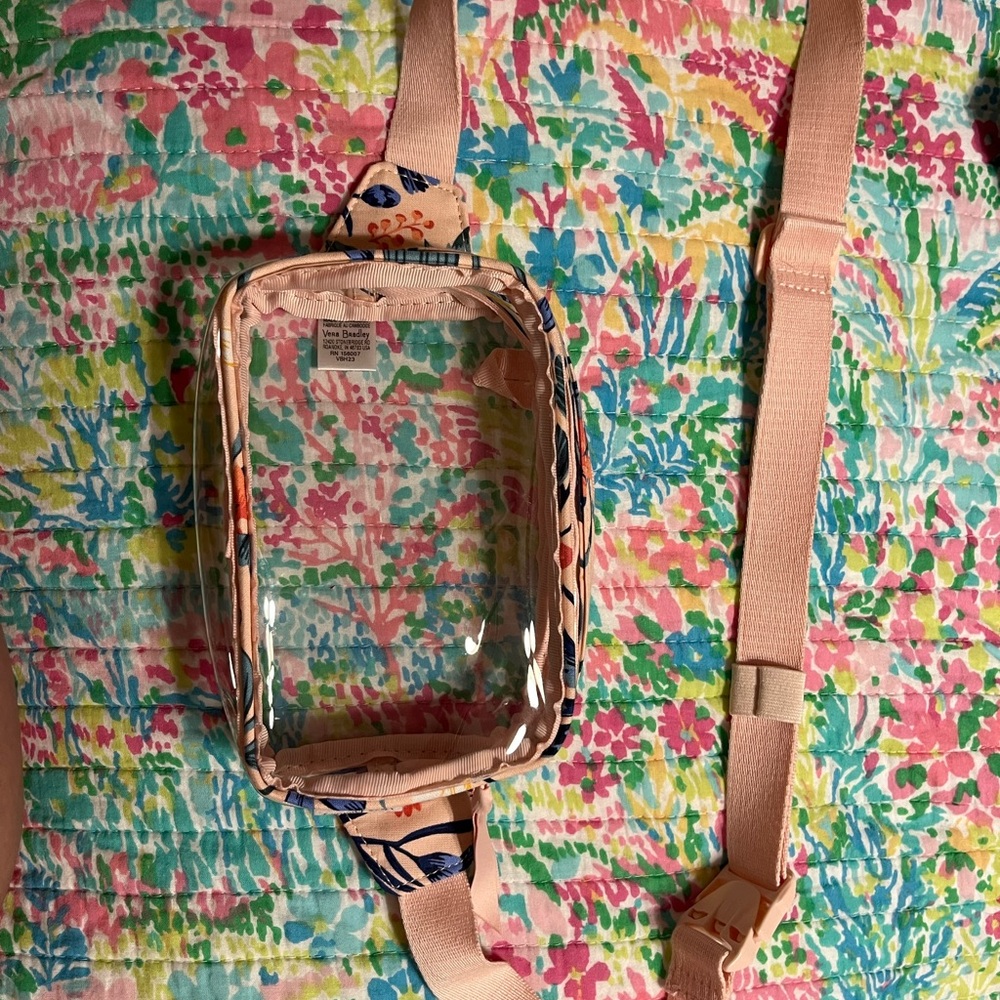 Vera Bradley Clear Crossbody or Belt Bag